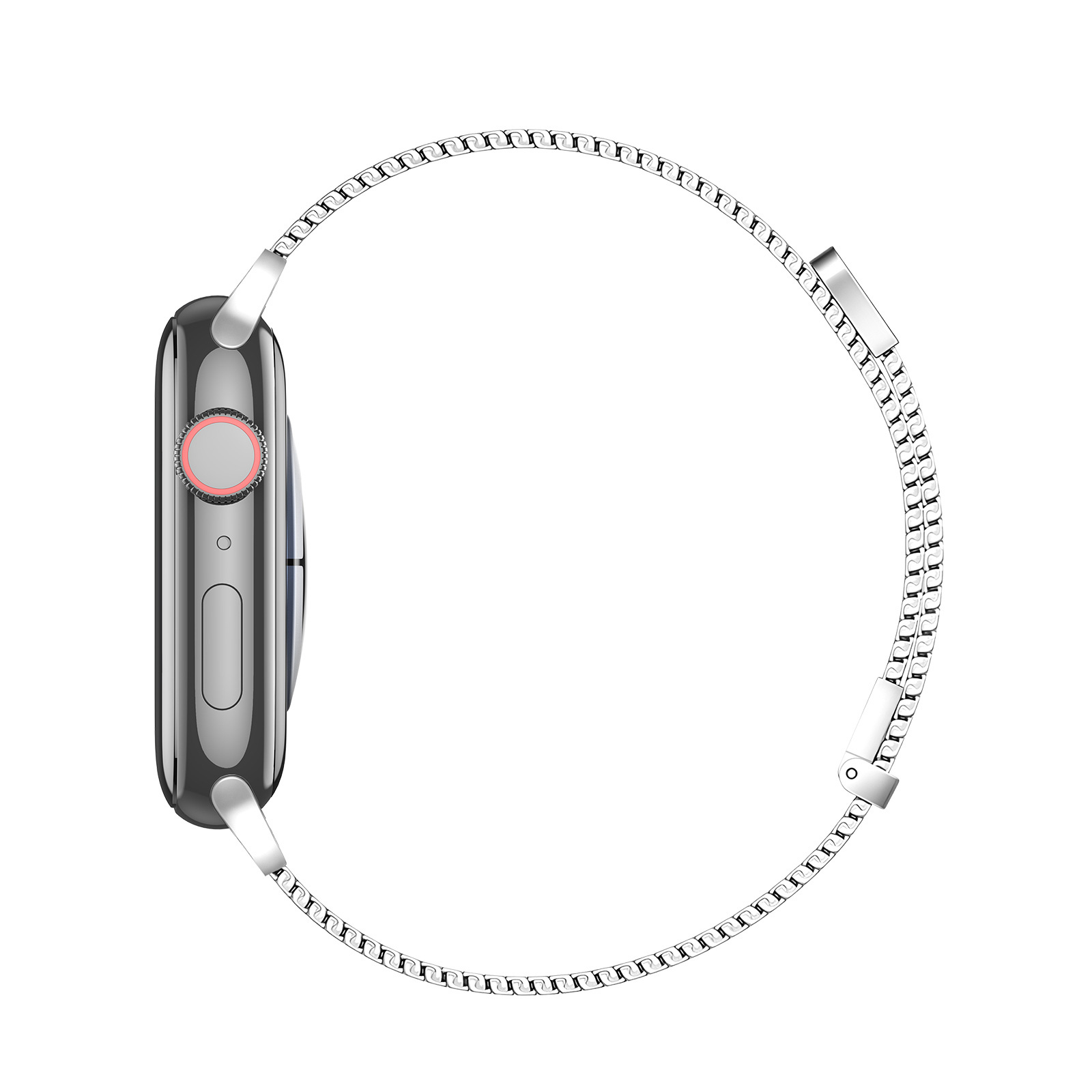 Curea Ceas Dux Ducis Milanese Magnetica din Otel Inoxidabil Apple Watch 42/44/45mm - Gold - 3 | YEO